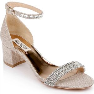 Badgley Mischka Block Heeled Sandal